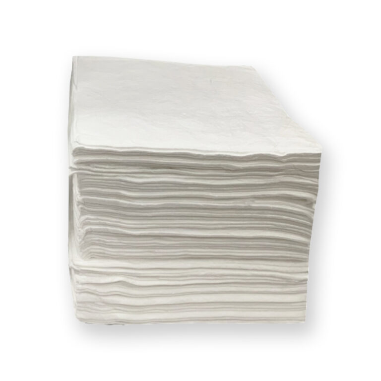 Oil Only Sorbent Pad, 15″ x 18″, SinglePly, Heavy Weight, 18 Gallon